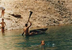 Swimming in Modro Jezero