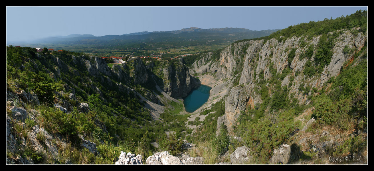 Modro Jezero from Bage